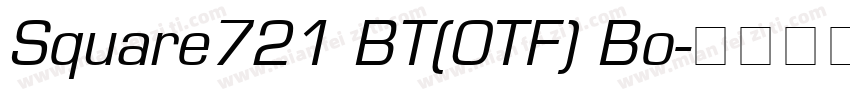 Square721 BT(OTF) Bo字体转换